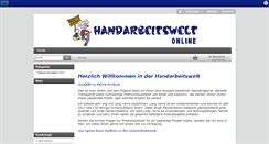 Desktop Screenshot of handarbeitswelt.com