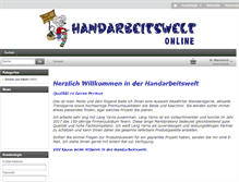 Tablet Screenshot of handarbeitswelt.com